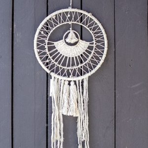 Attrape rêves blanc