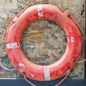 Bouée de sauvetage décorative