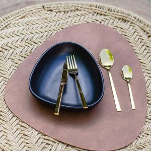 Set de table marron