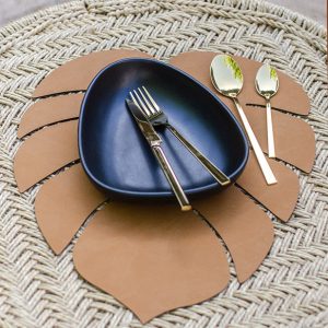 Set de table feuille Camel