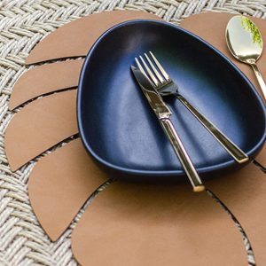 Set de table feuille Camel