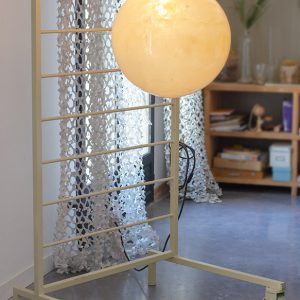 Luminaire sphère avec pied