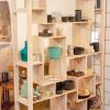 Étagère en bois 14 cases