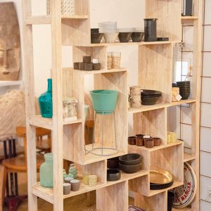 Étagère en bois 14 cases