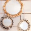 Miroirs rond à franges