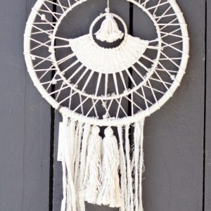 Attrape rêves blanc