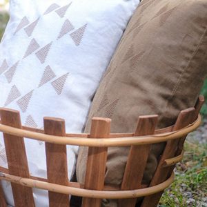 Petit panier/corbeille en bois