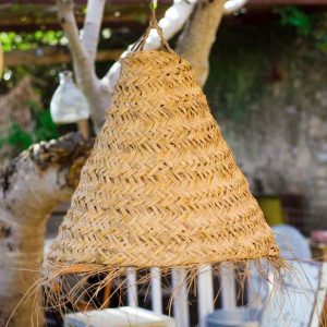 Suspension doum en fibres naturelles