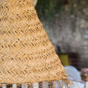 Suspension doum en fibres naturelles