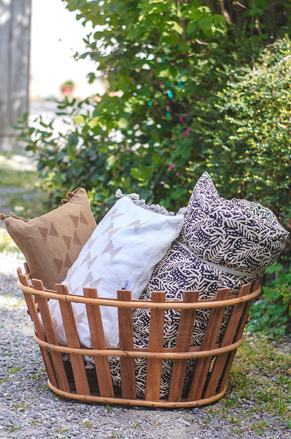 Corbeille en bois - Le Jardin en ville