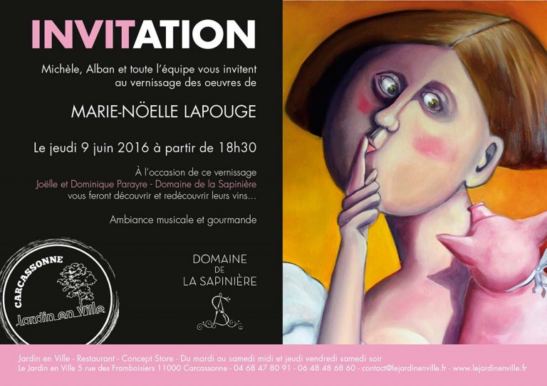 Le Jardin en Ville - Exposition Marie-Noelle Lapouge