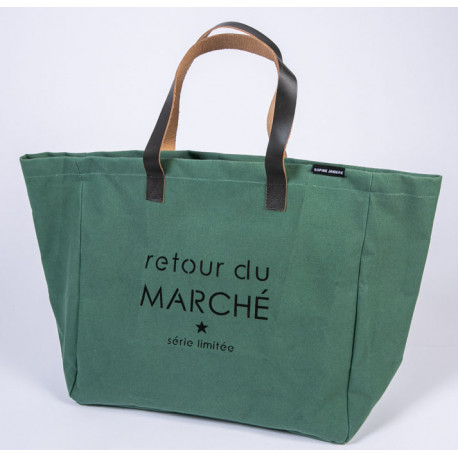 SAC TALENSAC RETOUR DU MARCHÉ KAKI - Le Jardin en ville