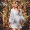 Robe blanche 100% coton